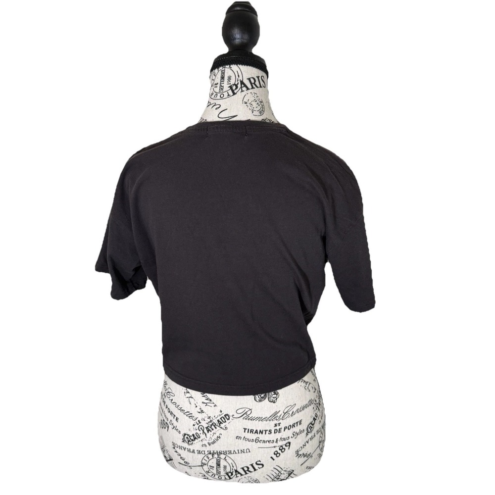 Cut & Paste Women Grey New York Size XS Short Sleeve Cotton - Picture 2 of 6